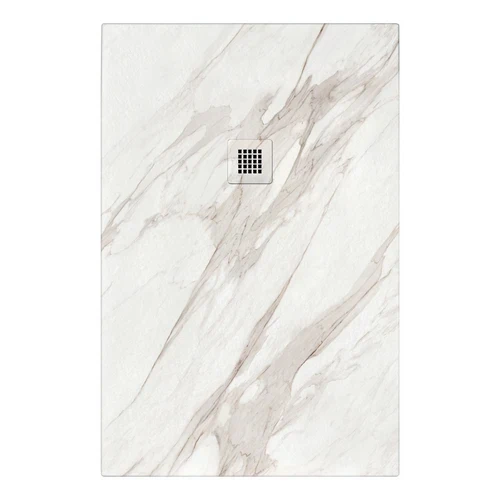 Piatto doccia nymo design finitura calacatta cm 80 x 160