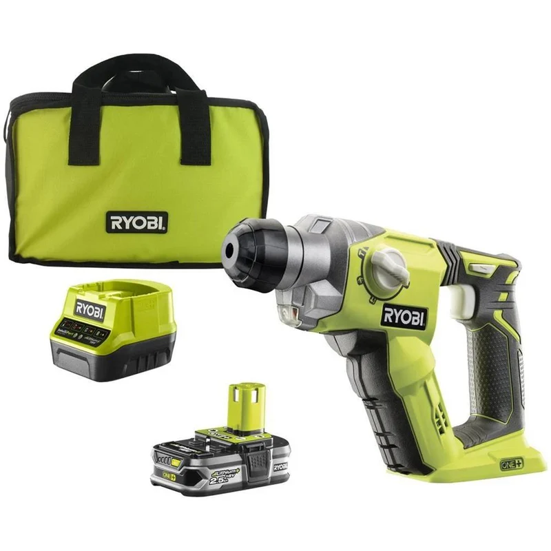 Tassellatore SDS+ Ryobi 18V ONE+ Kit Batteria 2,5Ah