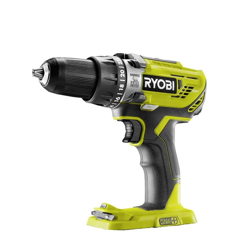 Trapano Avvitatore a Percussione Ryobi 18V ONE+ Kit 2 Batterie 2,0Ah