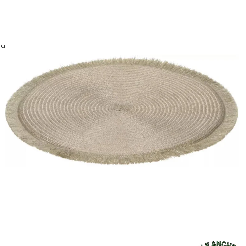 Sottopiatto intreccio beige 35 cm