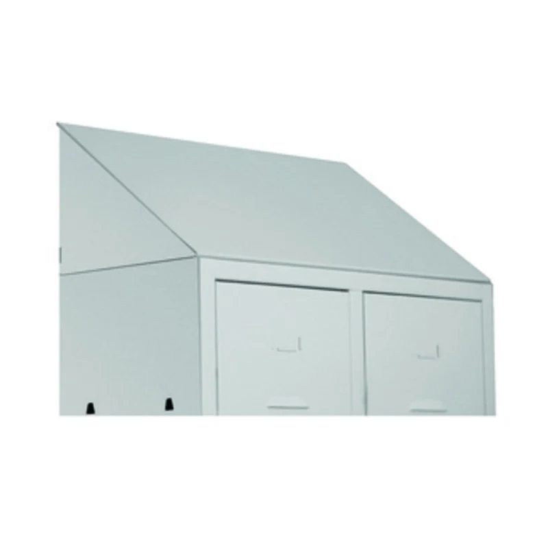 Tetto Inclinato per Spogliatoio 2 Posti 68,5 x 34 cm