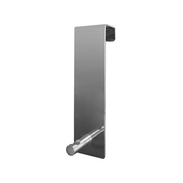Appendiabiti da porta cromato