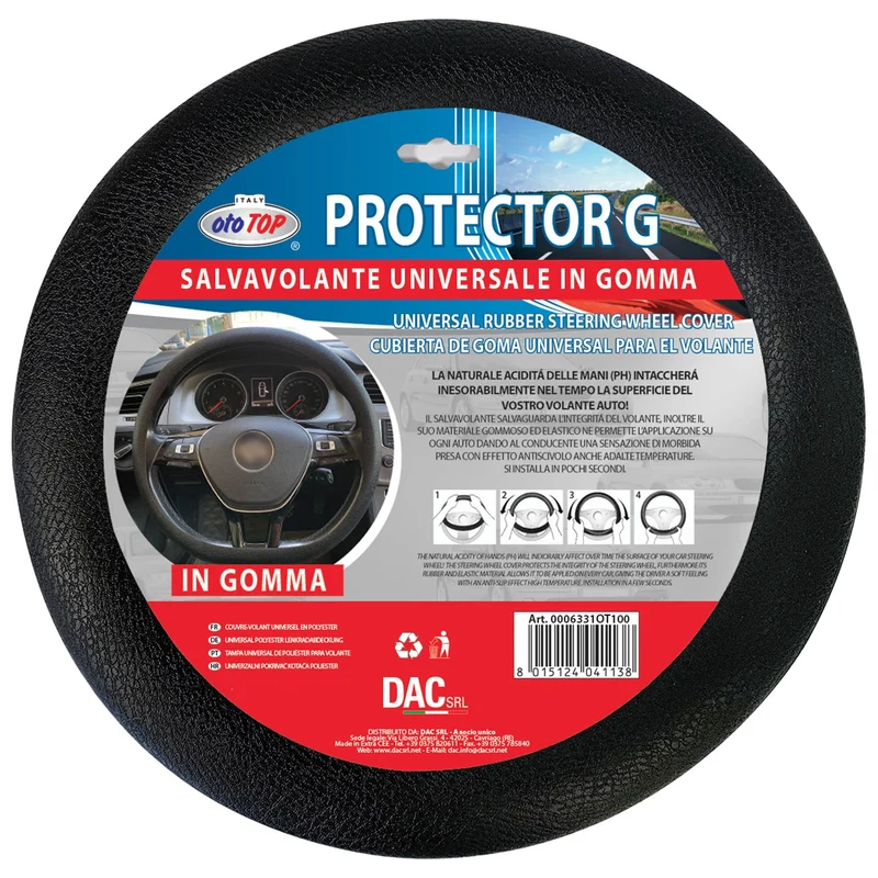 Coprivolante per auto universale in gomma