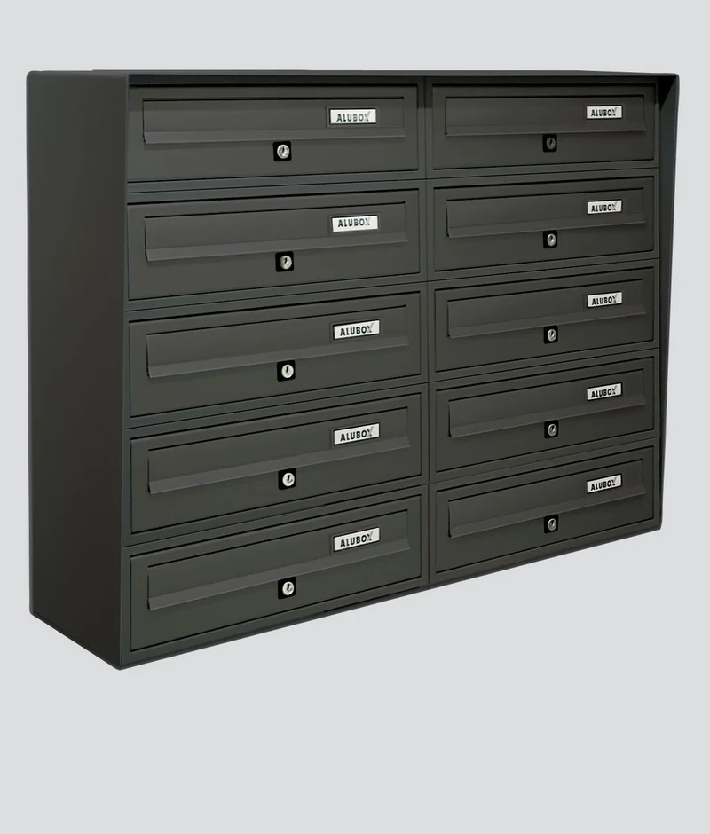 CASELLARIO POSTA SLIM 5X2 GH/GHISA