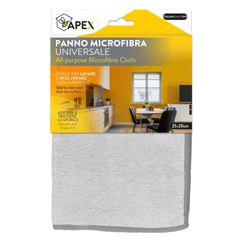 Panno in Microfibra Universale per tutte le Superfici Apex