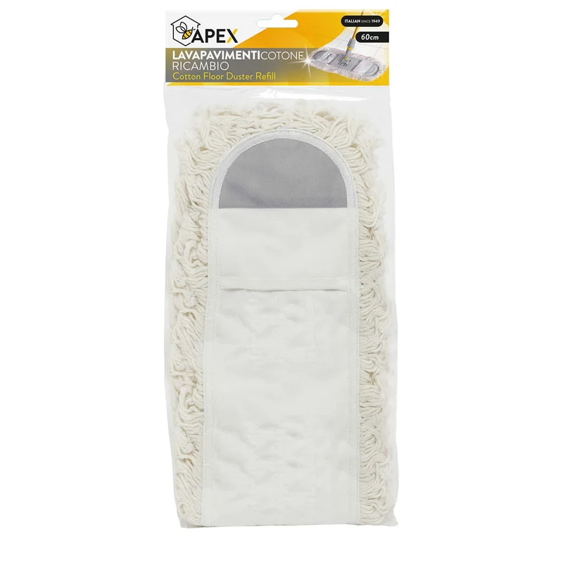 Ricambio Panno 60 cm per Lavapavimenti Maxi Cotone Apex