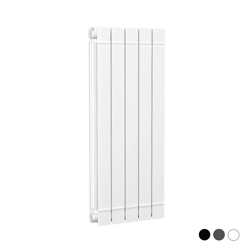 Radiatore in alluminio garda s90 int. 1800 5 elementi bianco