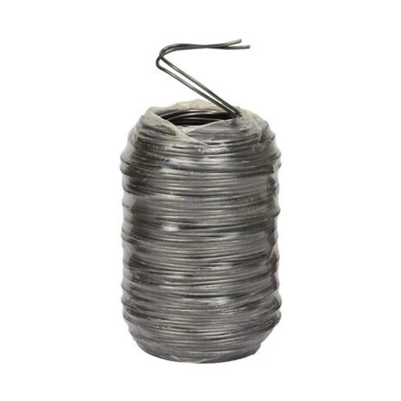 Bobina Filo Legatura Zincato 2 Capi 1 x 1M 330GR 75 Pezzi
