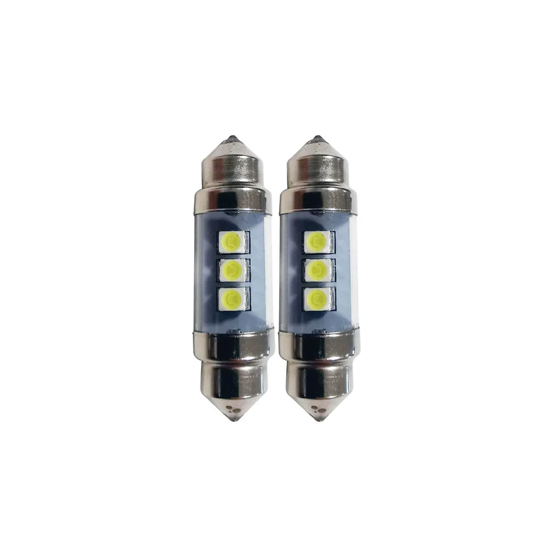 Coppia Lampadine Led SV8.5 ‚Äì 12V 3 led