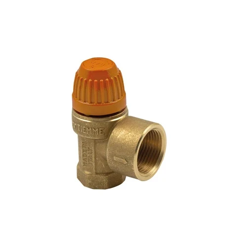Valvola di sicurezza per sistemi solari termici 1/2 x 3/4 3 bar