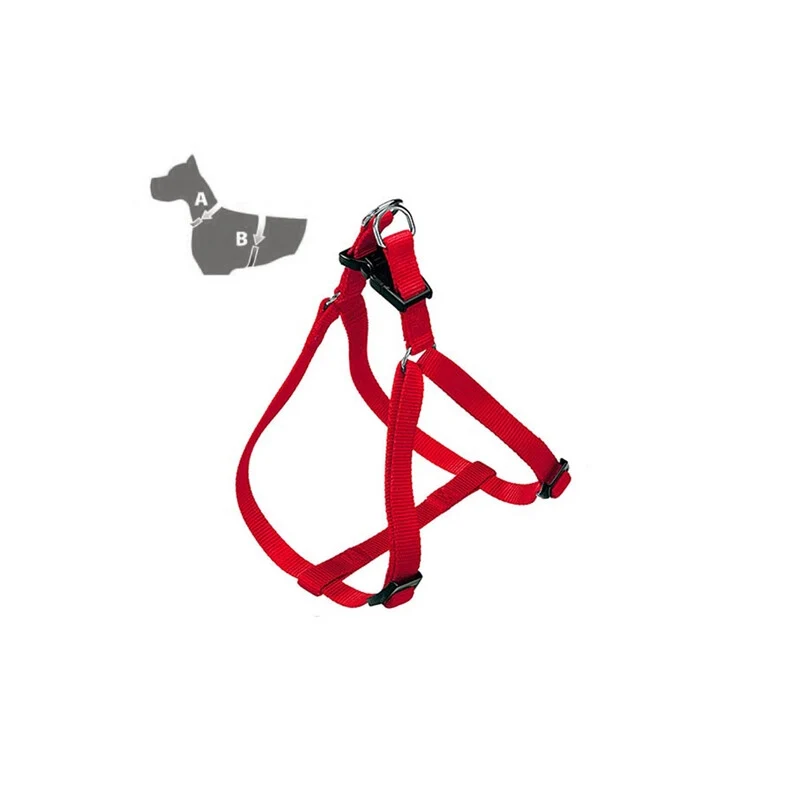 Zoov Pettorina Reg.nylon Rosso MM.25XCM.55 x 81