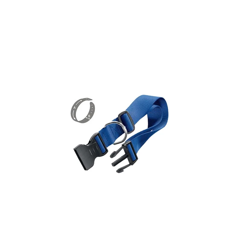 Collare Reg. in Nylon Blu MM.15 x 30 x 45 Zoov