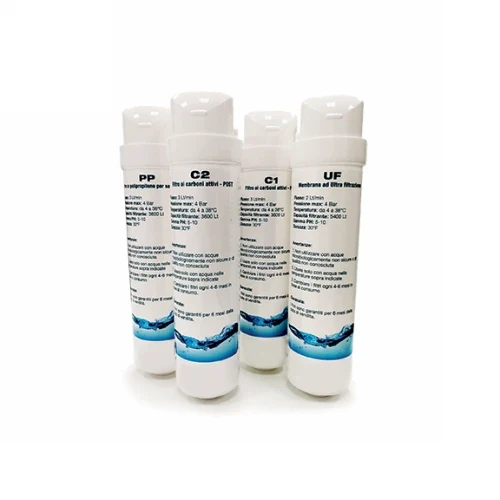 Kit completo 4 cartucce per simply acqua -