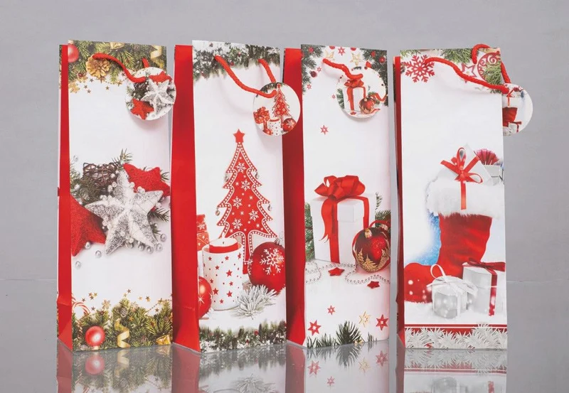 BUSTA P/BOTTIGL.NATALE 12X36 54034