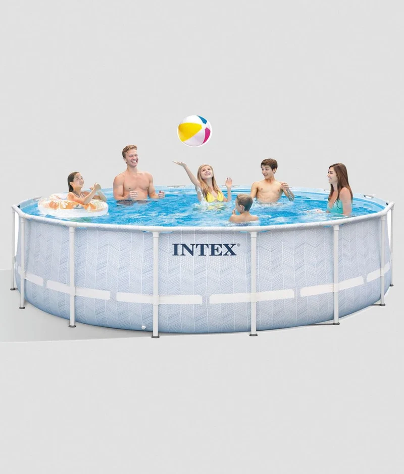 PISCINA PRISM TONDA CHEVRON 488X122
