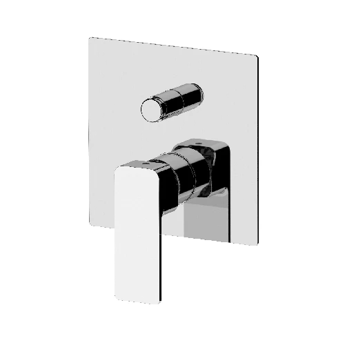 Miscelatore monocomando incasso con deviatore linea icon cromo
