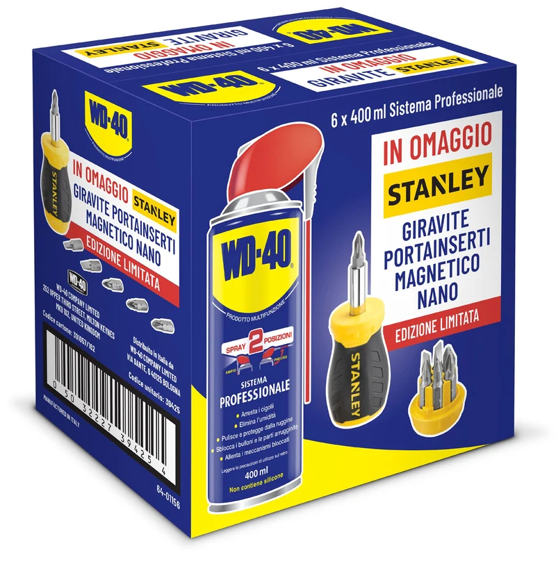 WD40 SBLOCCANTE SPRAY 400MLSS+STANL