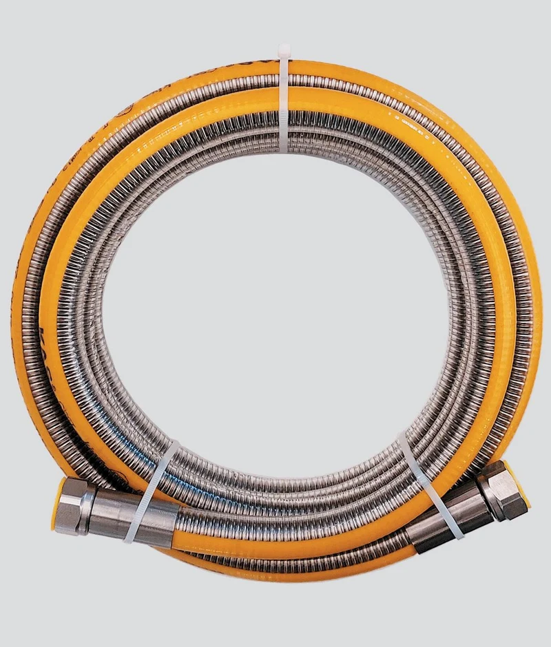 TUBO GAS A304 UNI15266 1/2FF MM3000