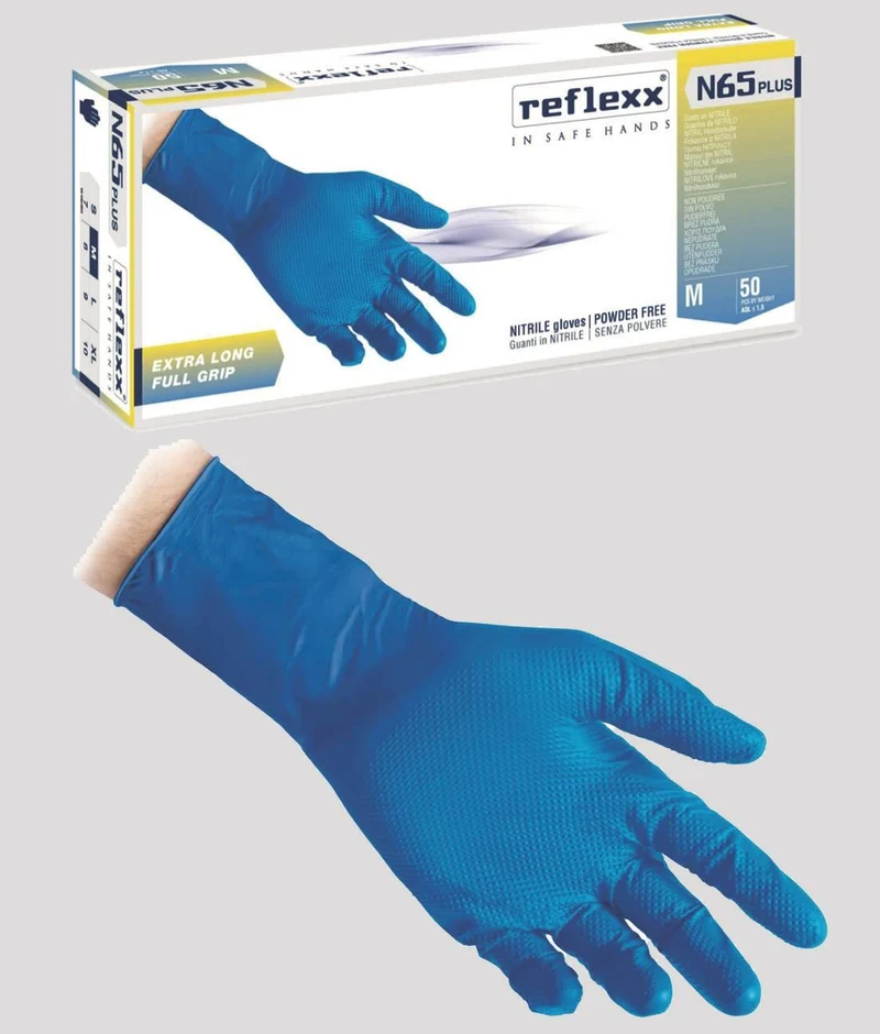 GUANTI GRIP.NITR.BLU 8,5G 50PZ XL