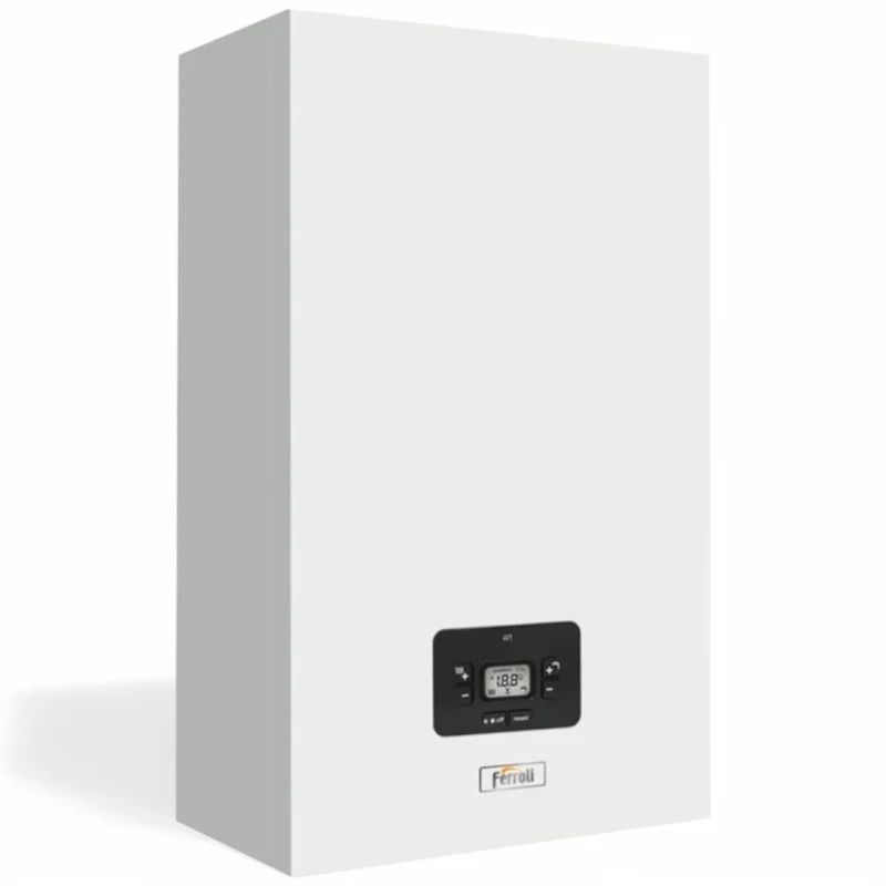 Caldaia murale a condensazione A con scambiatore primario in acciaio inox mono circuito gpl e metano 42x25xH70 cm Kalis