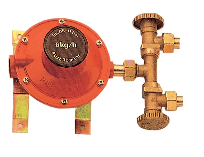 Pl Centralina per Gas a 2 Rubin 4 kg H Mignon Amaflex 2 Pezzi