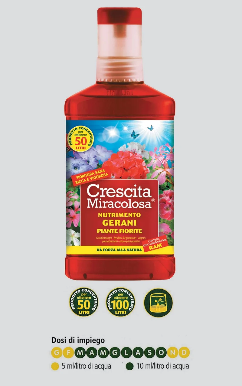 CRESCITA MIRACOLOSA LIQ.GERAN.750ML