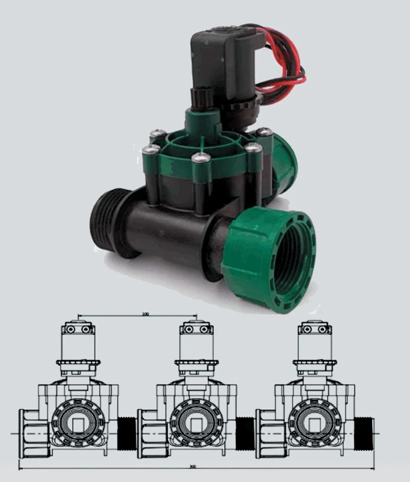 ELETTROVALVOLA VTN 1" 24VAC