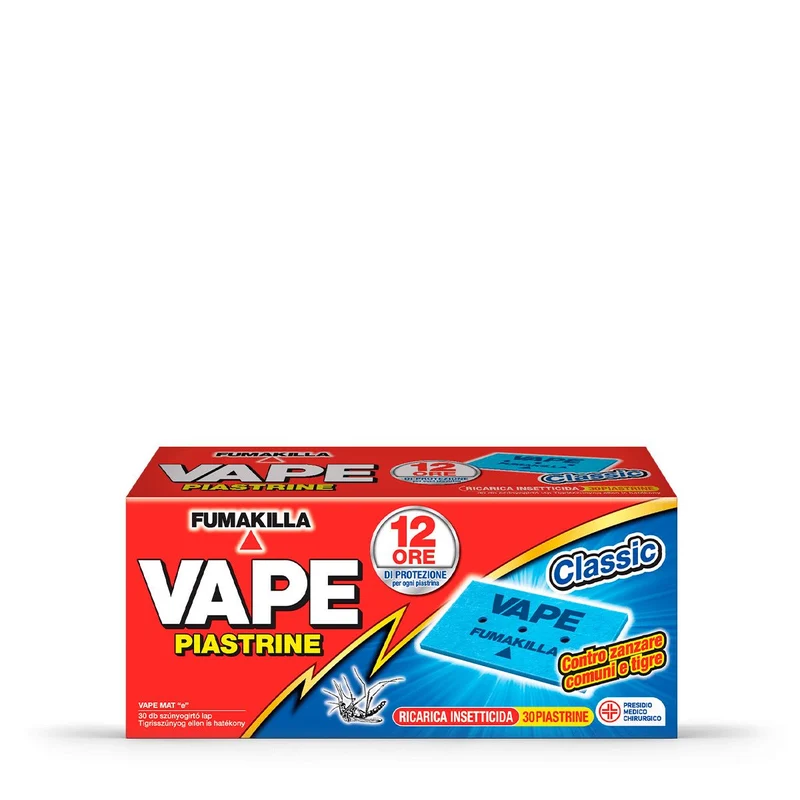VAPE PIASTRINA CLASSIC ZANZ. (30PZ)