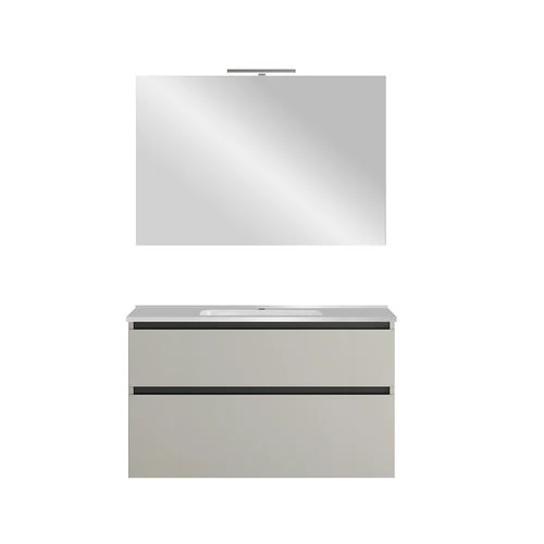 Mobile bagno linea level da 100 cm rovere miele