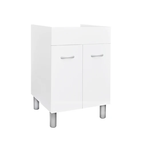 Sottolavatoio per porcellana bianco modello lux cm 57 5x57 5 p/pilozzo 60x60