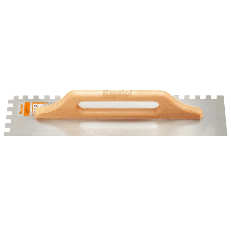 Frattone in acciaio dentato Kapriol 14x51 cm