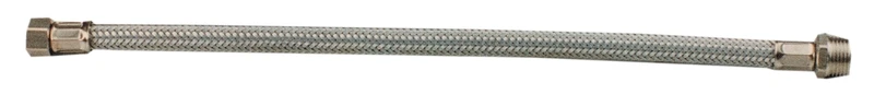 Flessibile INOX M 1/2 F 3/8 50 cm Pl 2 Pezzi