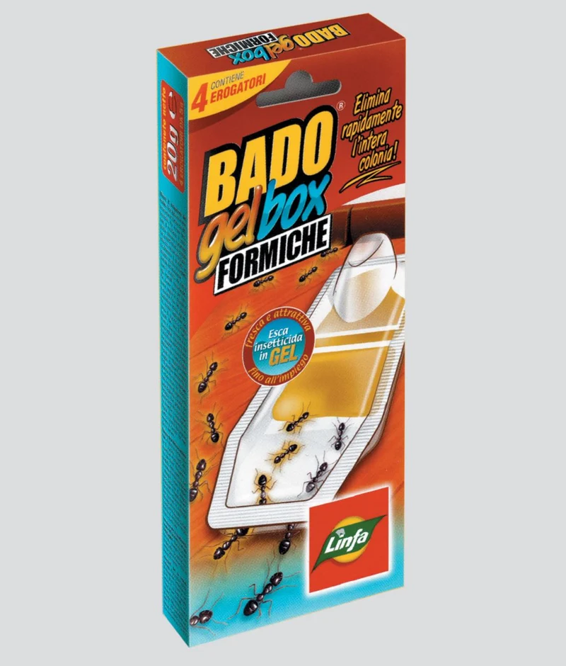 ESCA INS.BADO GEL BOX FORMIC.5GRX4P