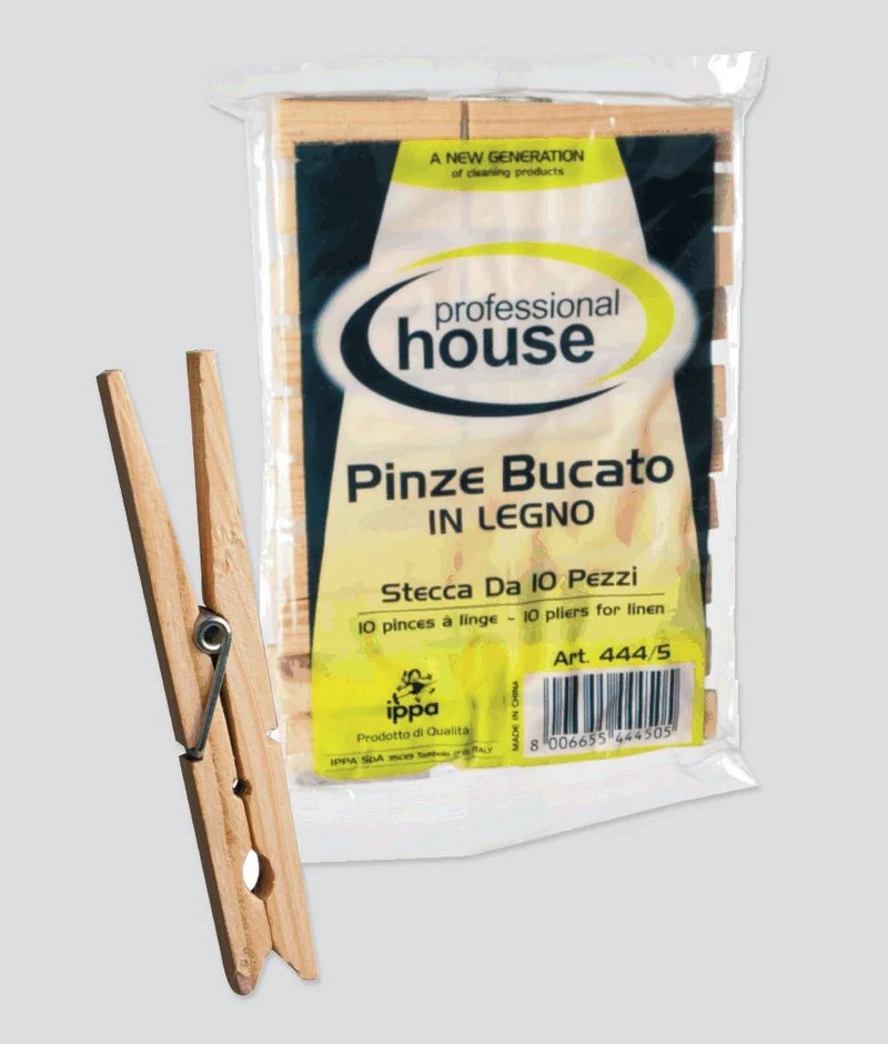 MOLLETTA LEGNO X PANNI PZ.10
