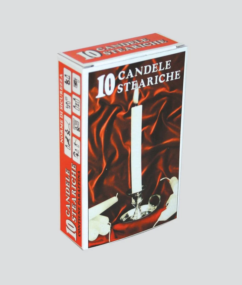 CANDELE STEARICHE 10PZ.550004