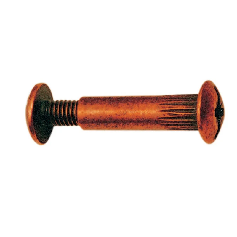 Sc giunzioni bronz. mm. 8x30-vite 15 (pz.8) - 5 conf.