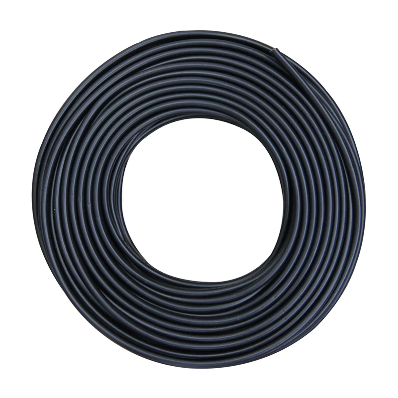 Cavi elettrici 2x0,75 10m nero H03VVH2-F