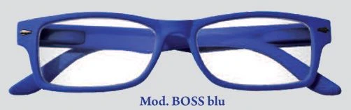 OCCHIALE LETTURA BOSS BLU +3,50