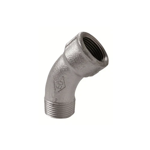 Curva lunga mf 45 zincata 1 1/2