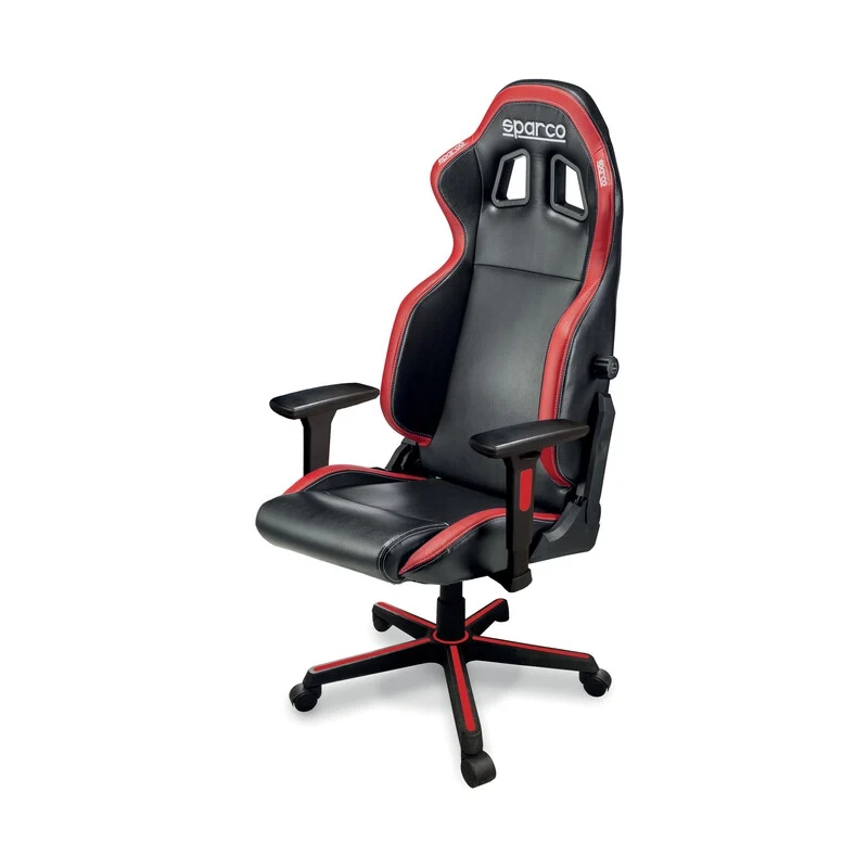Sparco Poltrona Ufficio Icon Sky Nero Rosso 2019