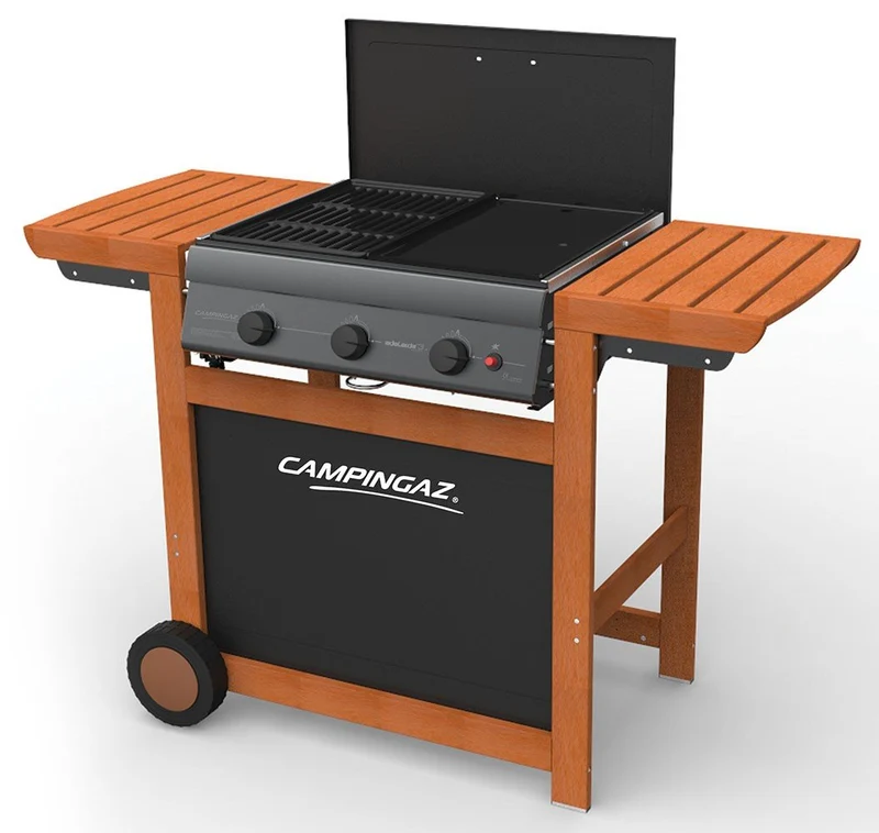 Barbecue a gas Campingaz 3 Series Adelaide 3 Woody