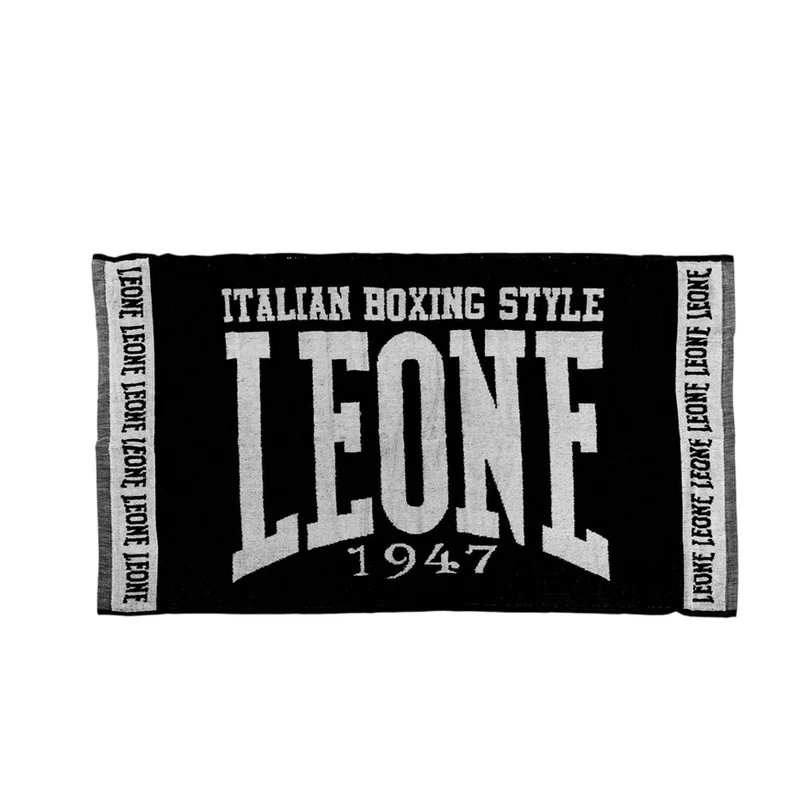 Leone Asciugamano da Ring AC914 Nero - Spugna 100% Cotone