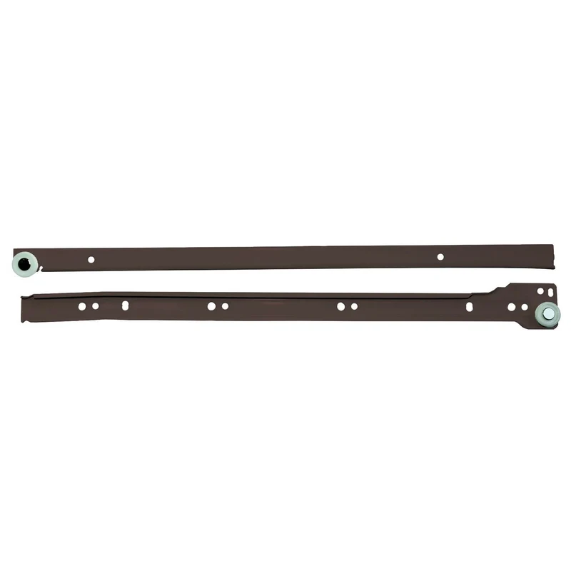 Guide per cassetti 60 cm marrone - 6 pz