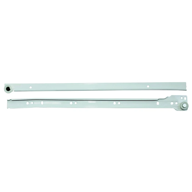 Guide per cassetti 35 cm bianche - robuste e versatili - 5 pz