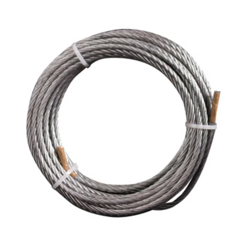 Pl Fune Acciaio 72F Ø 5 mm 10 m Funi 90 2 Pezzi