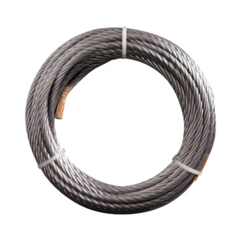 Pl Fune Acciaio 72F Ø 6 mm 10 m Funi 90 2 Pezzi