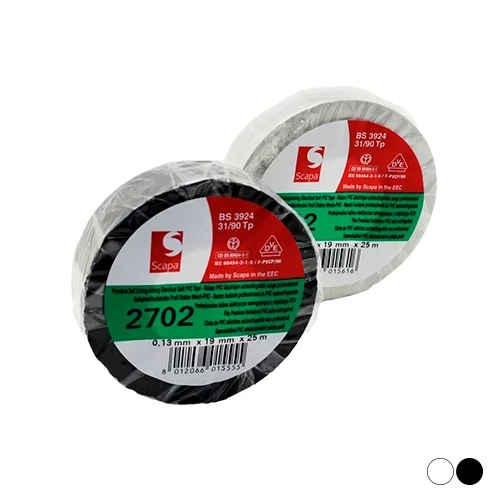 Nastro isolante cm 1.9 x 25 mt bianco