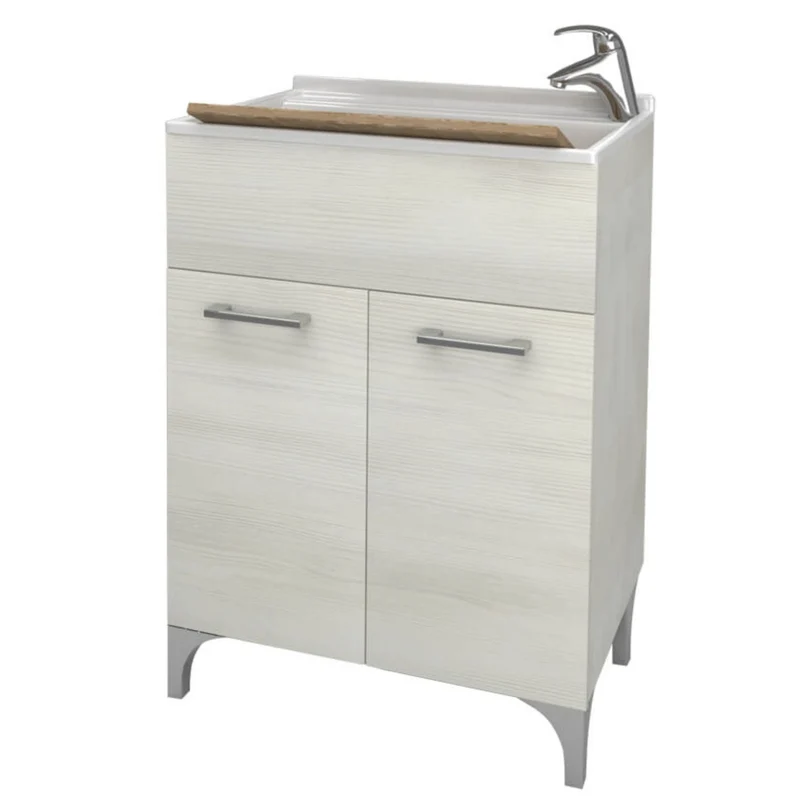 Lavatoio rovere bianco