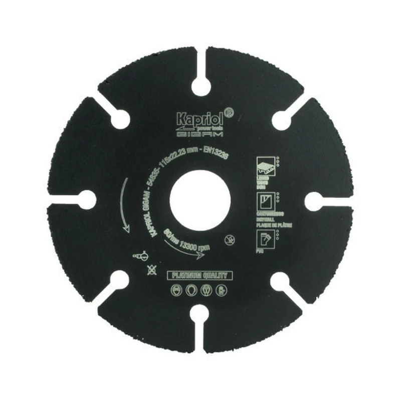 Kapriol disco al tungsteno expert mm.115 cod.54835