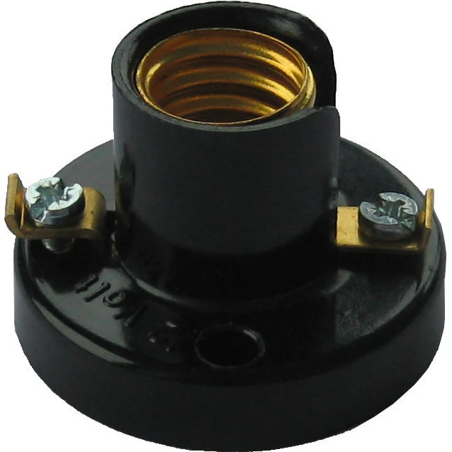 Portalampada E10 con base